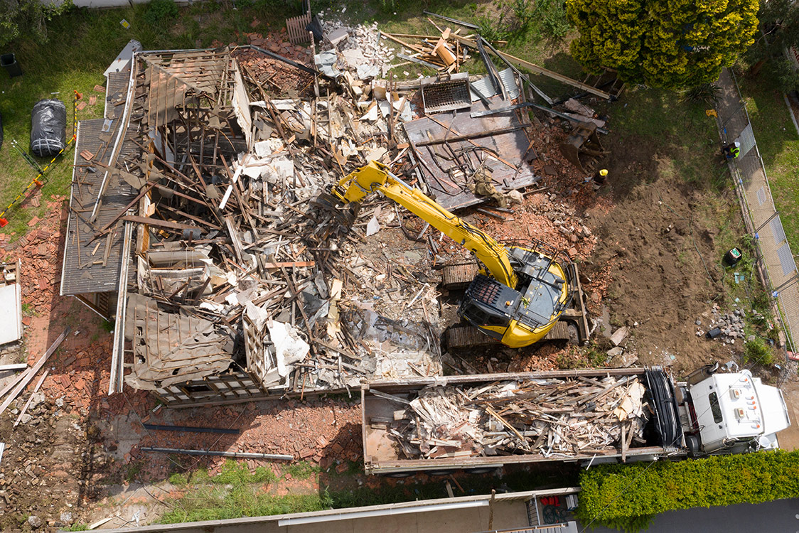 Mobile Home Demolition