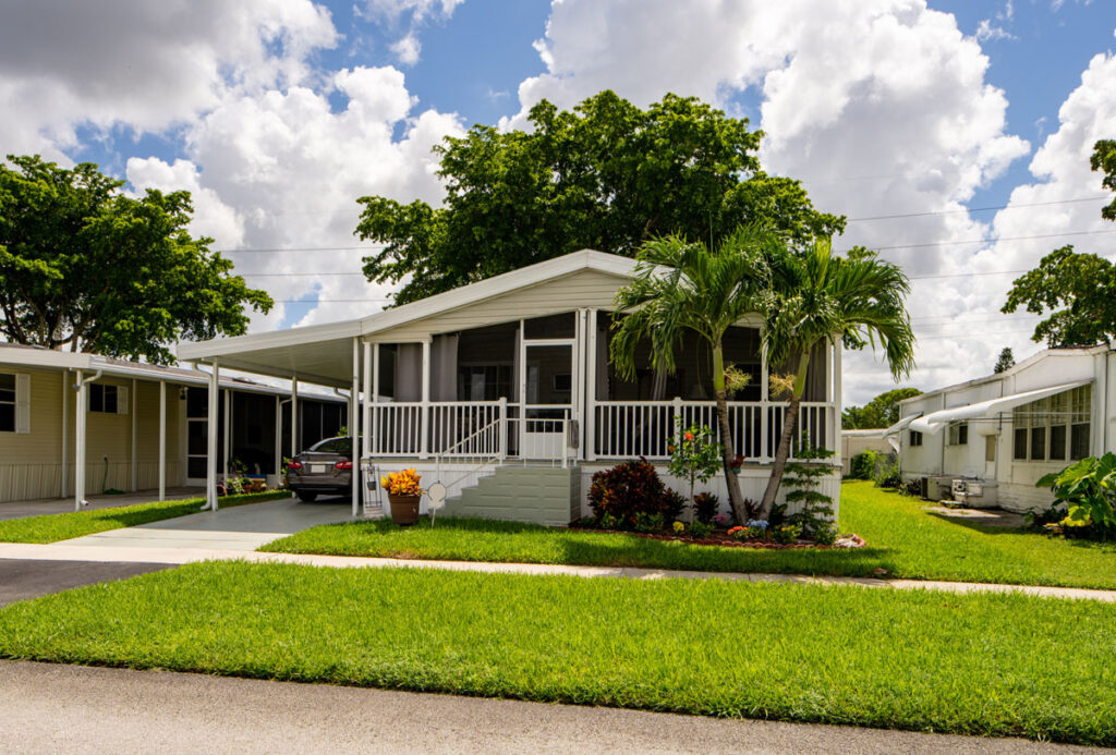 an upscale mobile home found in Florida